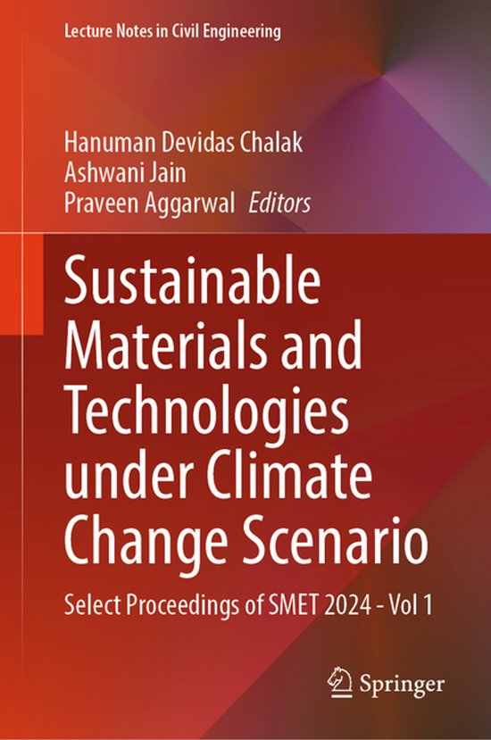 Lecture Notes in Civil Engineering631- Sustainable Materials and ...