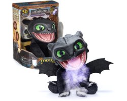 Wow! Stuff Hoe tem je een draak Real FX-draak - 21 x 39 cm - Reageert op aanraking/geluid - Vuurspuugfunctie - Speelgoed Kinderen - Voor meisjes en jongens - Vanaf 6 jaar