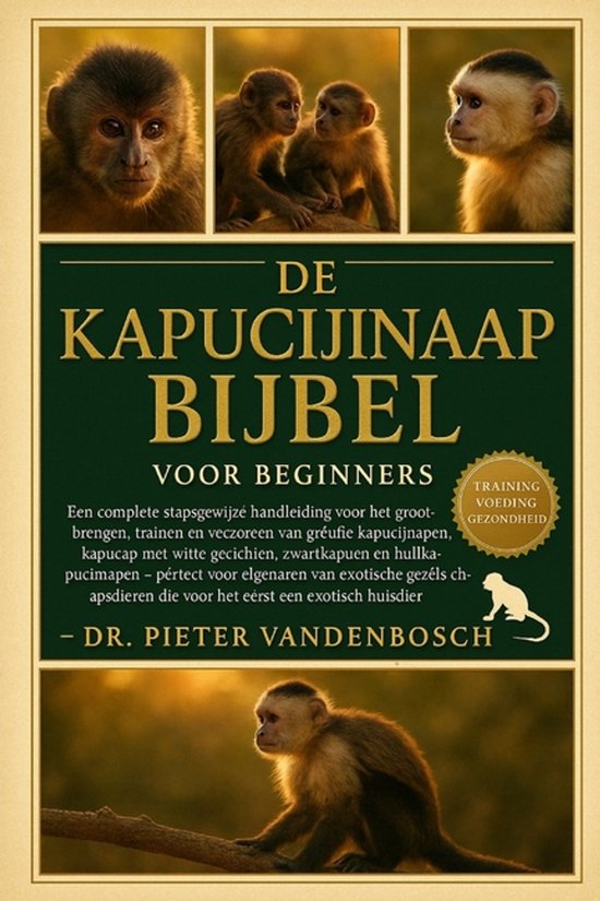 De Kapucijnaapbijbel Voor Beginners - cover