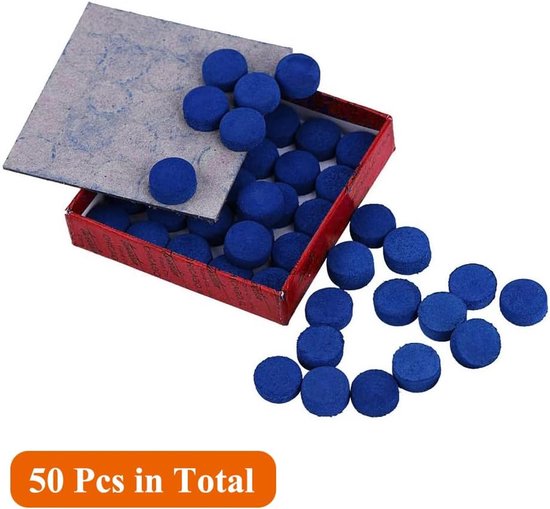 Pool Cue Tips - 50pcs 10mm Snooker Cue Tip - Blue Diamond Cue Tips - Pool Billiard Cue Tips - Cue Replacement Tips - Pool Stick Tips voor Pool Cues — afbeelding 5