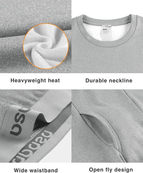 Dikke Thermo Ondergoed Voor Heren Binnenfleece Functioneel Thermisch dikke-thermo-ondergoed-voor-heren-binnenfleece-functioneel-thermisch