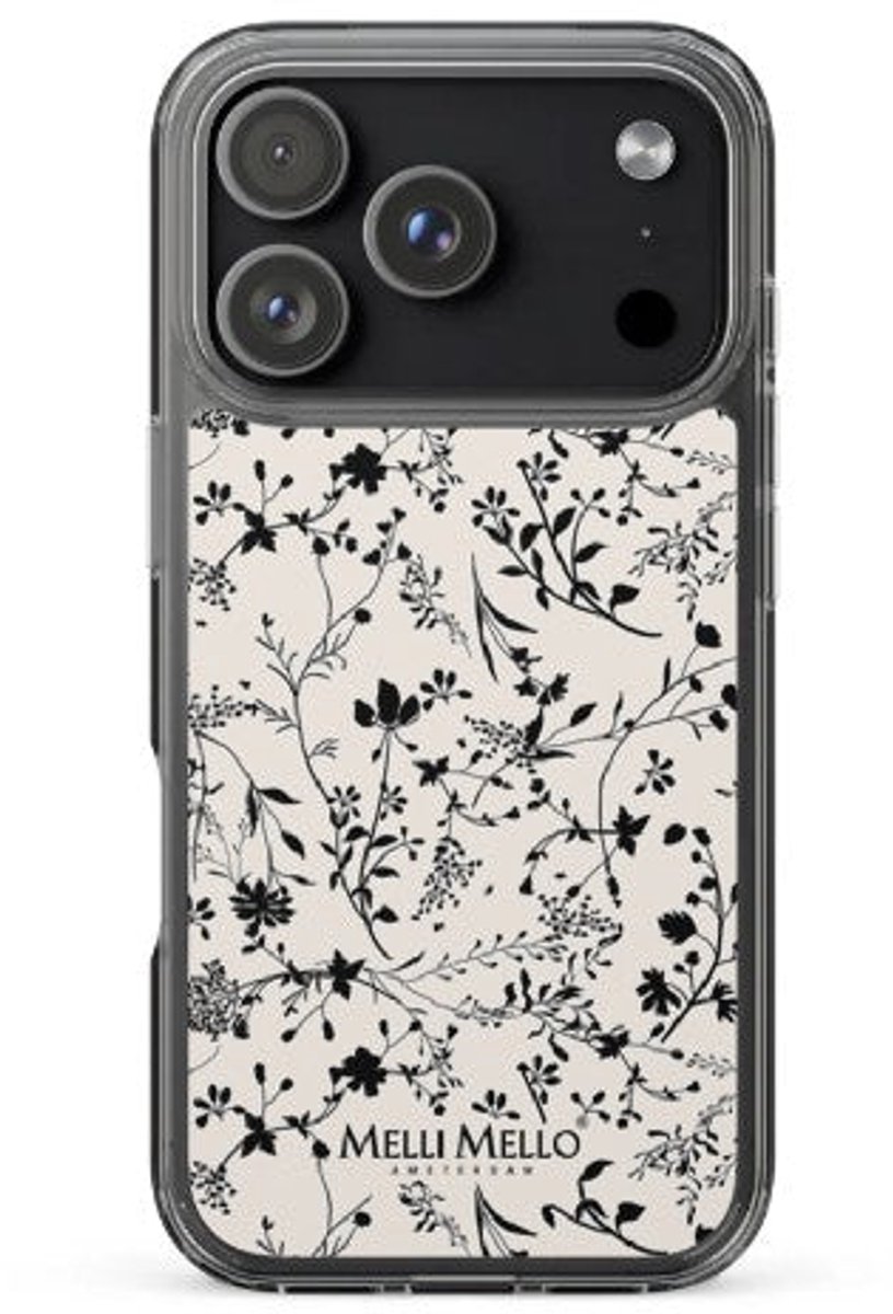 Melli Mello Telefoonhoesje Crimson Palm (Soft case) - Apple iPhone 17 Pro