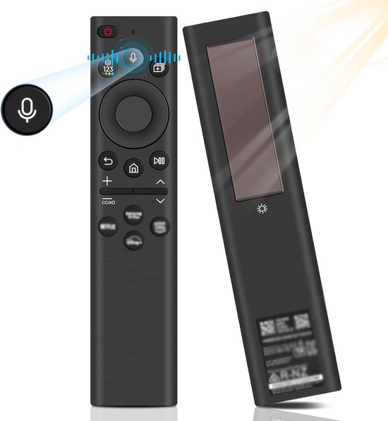 Vvikizy télécommande TV pour Télécommande TV compatible avec Voice TV BN59-01272A BN59-01270A