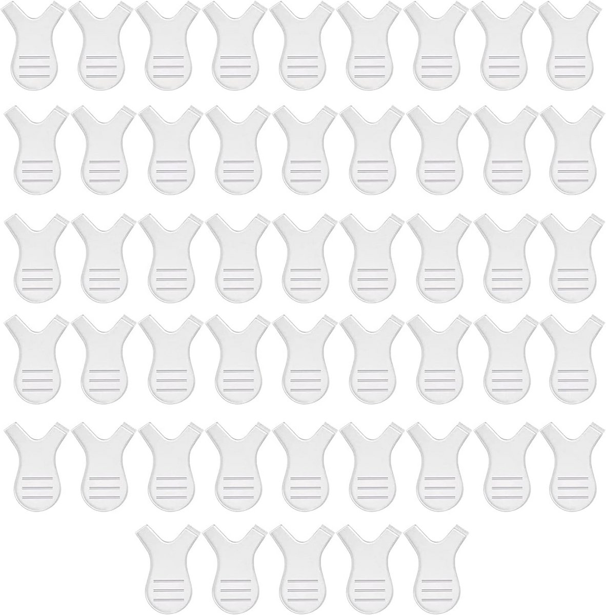 Y-vormige Wimperborstel - 50 Stuks voor Wimperlifting en Permanent
