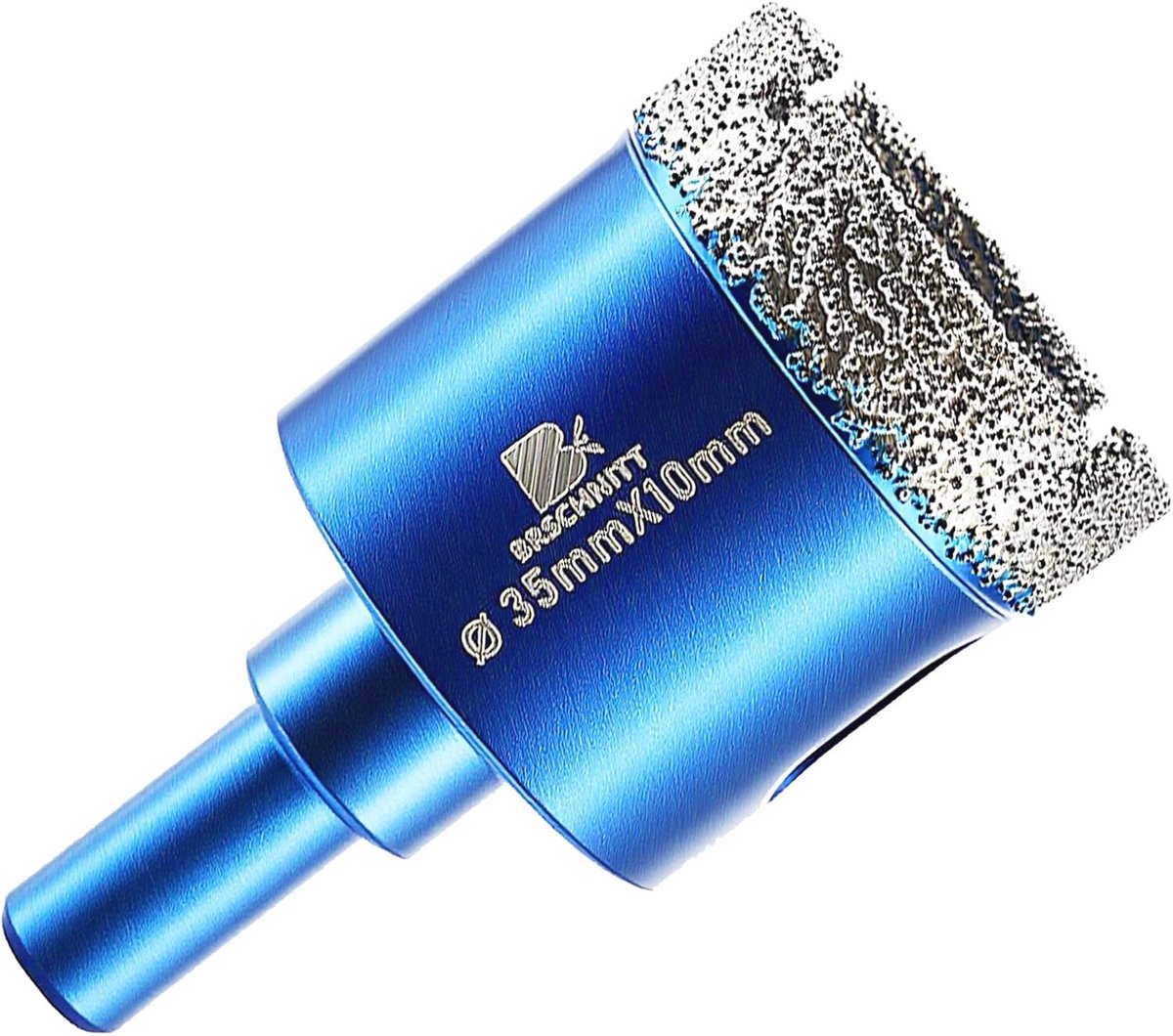 Diamant droogboor 35 mm voor porseleinen tegels en keramische steen
