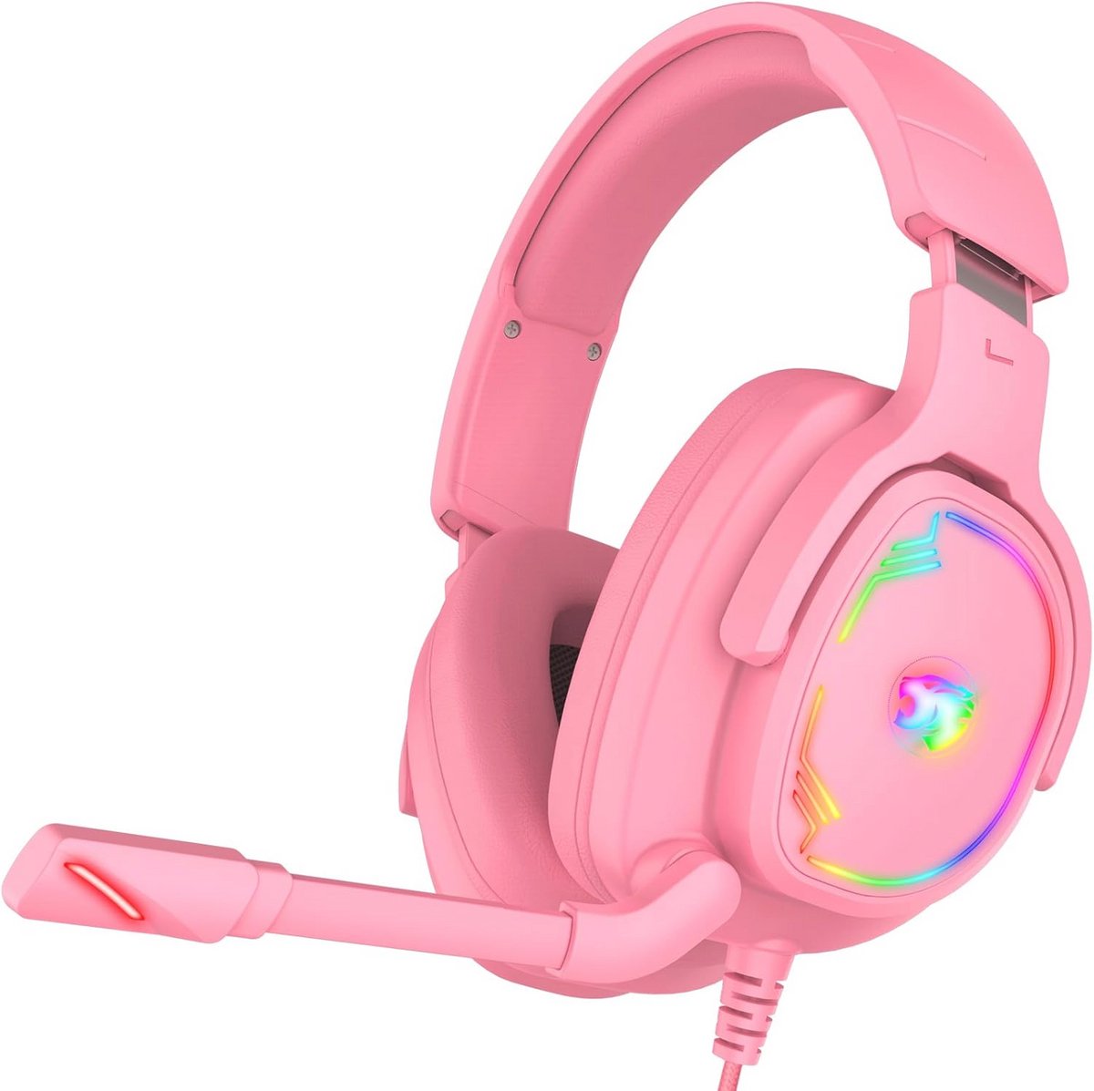 RGB Hoofdtelefoonstandaard met USB 3.0 en Type-C poort - Houders voor Gaming-Headsets