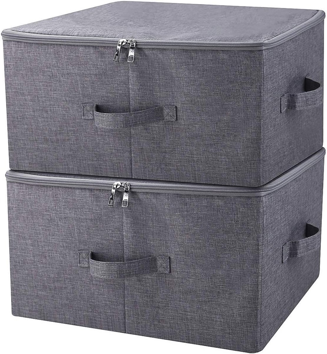 Opvouwbare Organizer-Mand voor Kleding en Voorwerpen - Zwartgrijs
