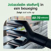 EasySwift Opzetstuk 60-70mm - Jaloezieën Reiniger - Lamellen reiniger - Stofzuiger Accessoires - Stofvrij - Universeel - Zwart (Alléén geschikt voor lamellen van 60 tot 70mm)