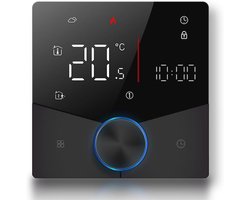 Wi-Fi Thermostaat met Touchscreen - Programmeerbare Draadloze Thermostaat voor Verwarming
