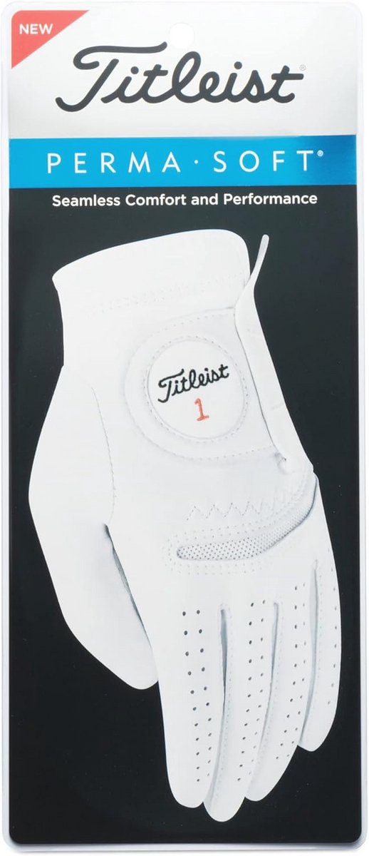 Perma Soft Golfhandschoen Heren Wit Linker