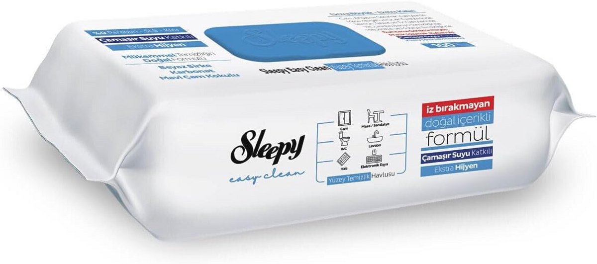 Oppervlaktereinigingsdoekjes 100 vellen - Extra Hygiëne en Gebruiksgemak