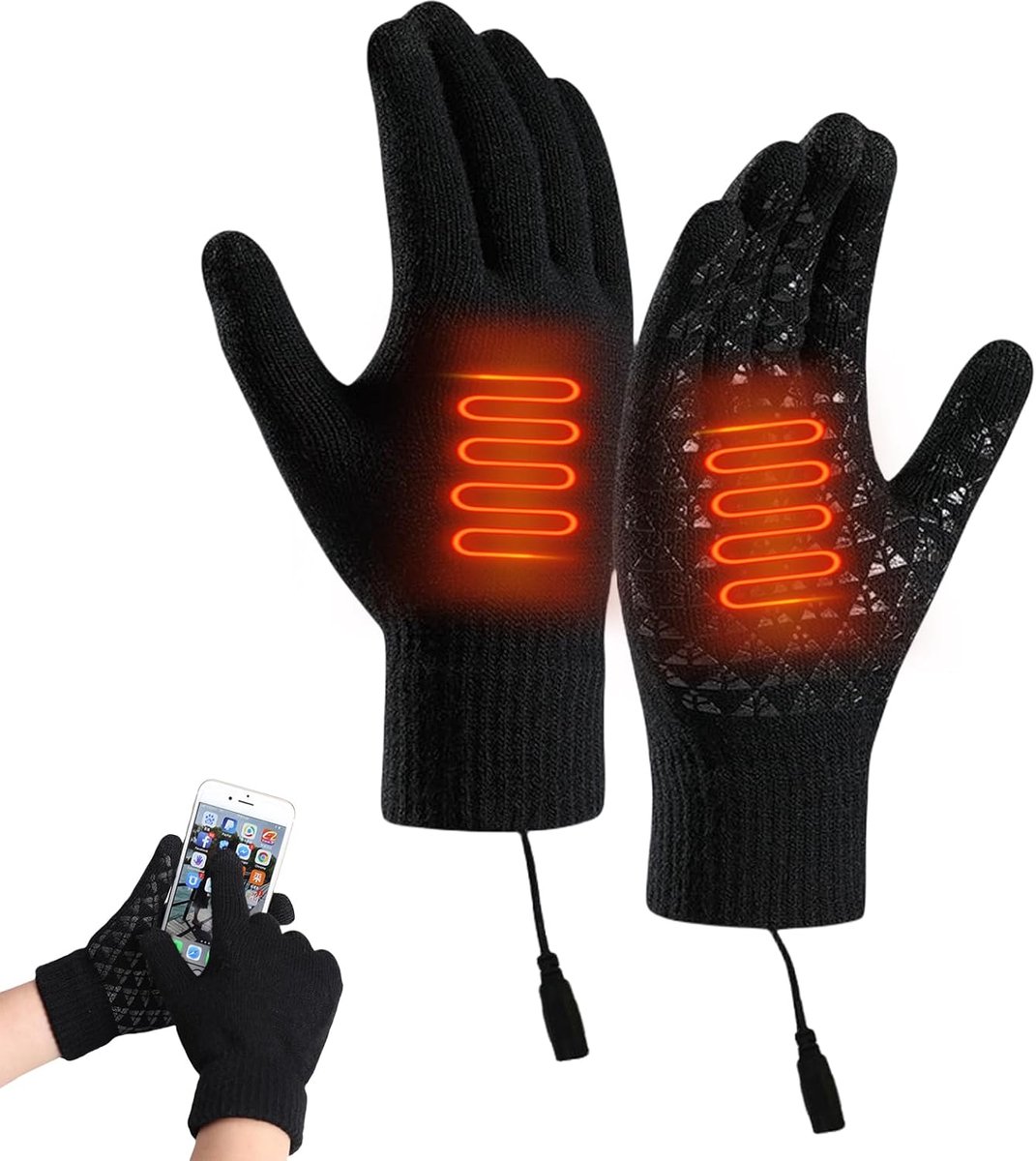 USB Verwarmde Handschoenen – Elektrische Verwarmde…