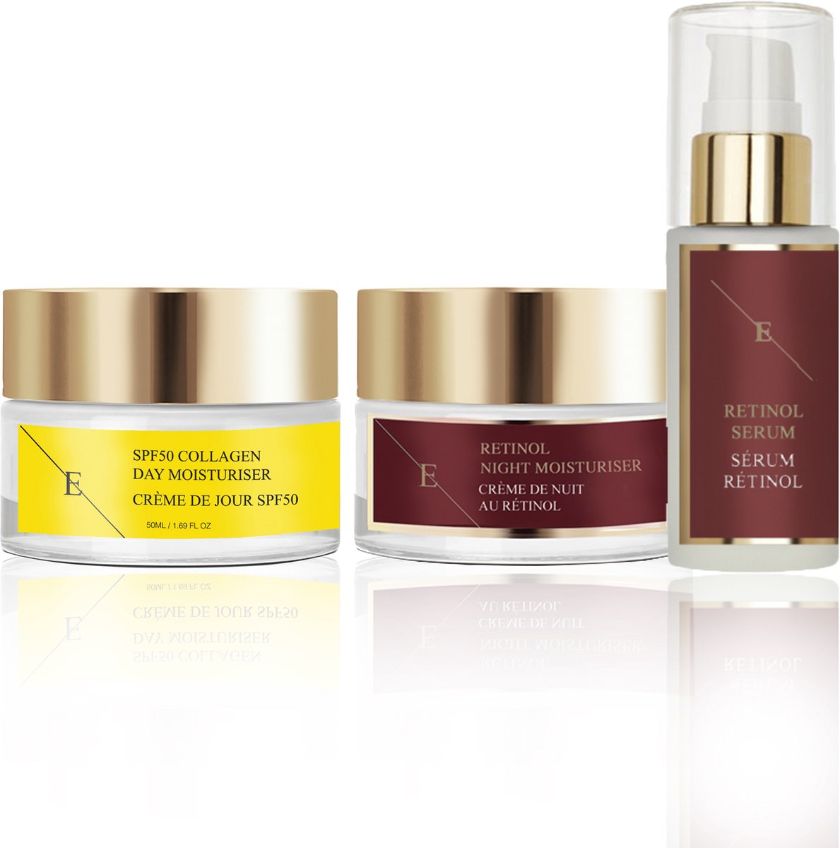 ErthSkin London Retinol & SPF Collageen Set