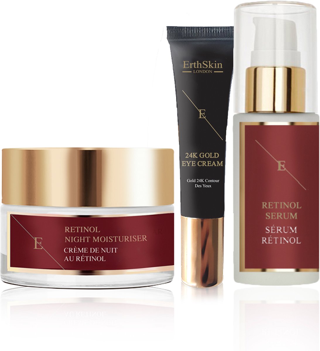 ErthSkin London Pro Retinol Serum & Nachtcrème Set