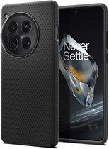 Spigen Liquid Air Case pour OnePlus 12 - Back Cover Flexible TPU Zwart