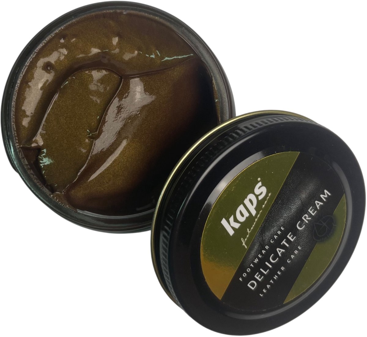 Kaps Schoencreme - schoensmeer - verzorgt het leer en geeft glans - (409) Brons - 50ml