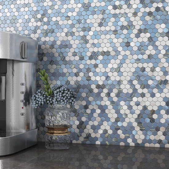 Plaktegels | Mossy green 2,3mm | Zelfklevende tegels voor keuken & badkamer