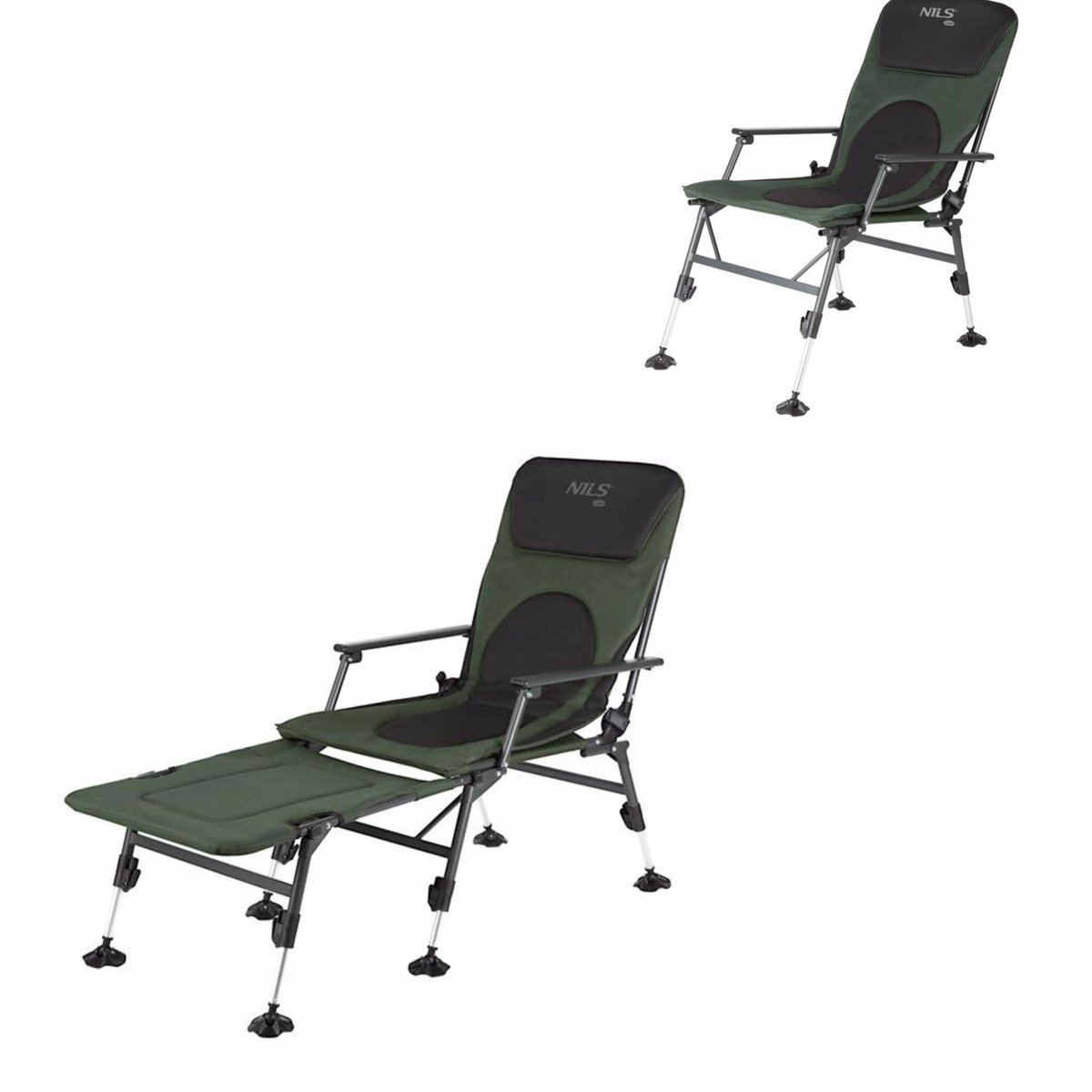 Nils Camp Visstoel met Voetenbank NC1802 - Comfort & Stabiliteit