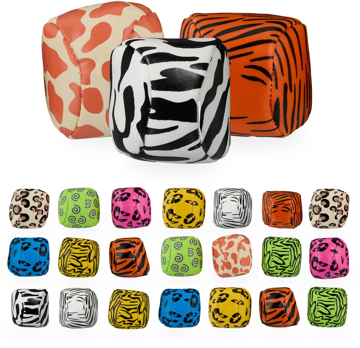 Jongleerballen - Ø 5 cm - 48 stuks