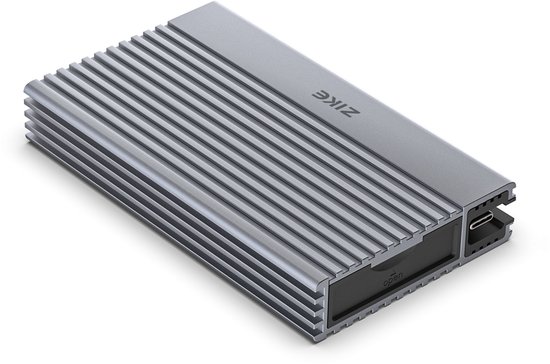 Boîtier SSD USB4 ZIKE Z666 - Vitesse de transfert maximale de 3811 Mo/s, sans outil, connexion filaire - Compatible avec Mac, PS5 et SSD jusqu'à 4 fois leur capacité