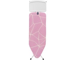Planche à repasser Brabantia C - pour Générateur de vapeur - 124x45 cm - Lilac Waves