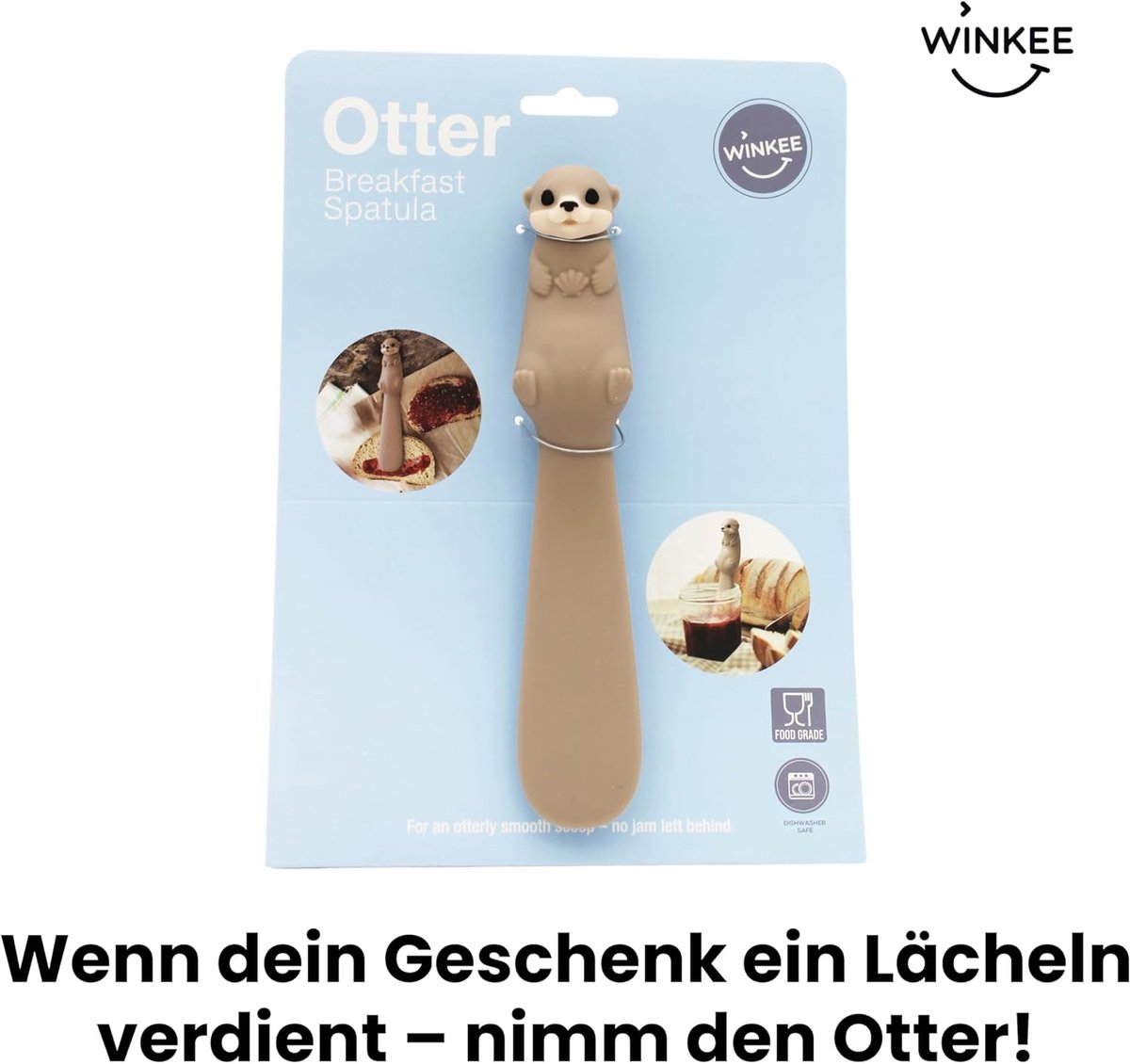 Winkee Otter breakfast spatula