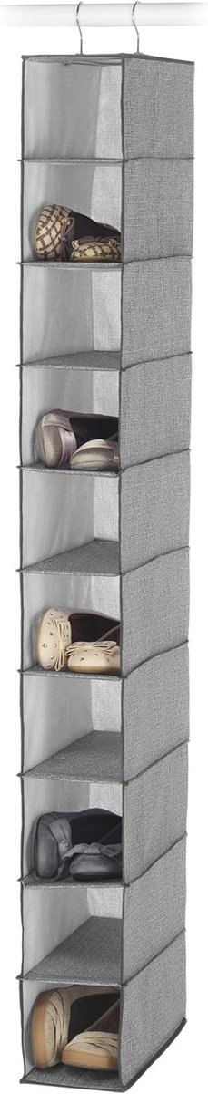 Opknoping Schoen Planken - Crosshatch Grijs voor Effectieve Opslag