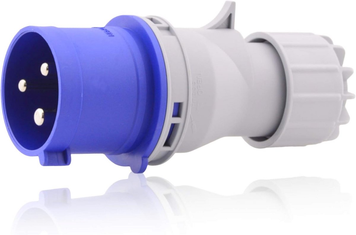 Industriële CEE-stekker 32A IP44 3-pins 230V