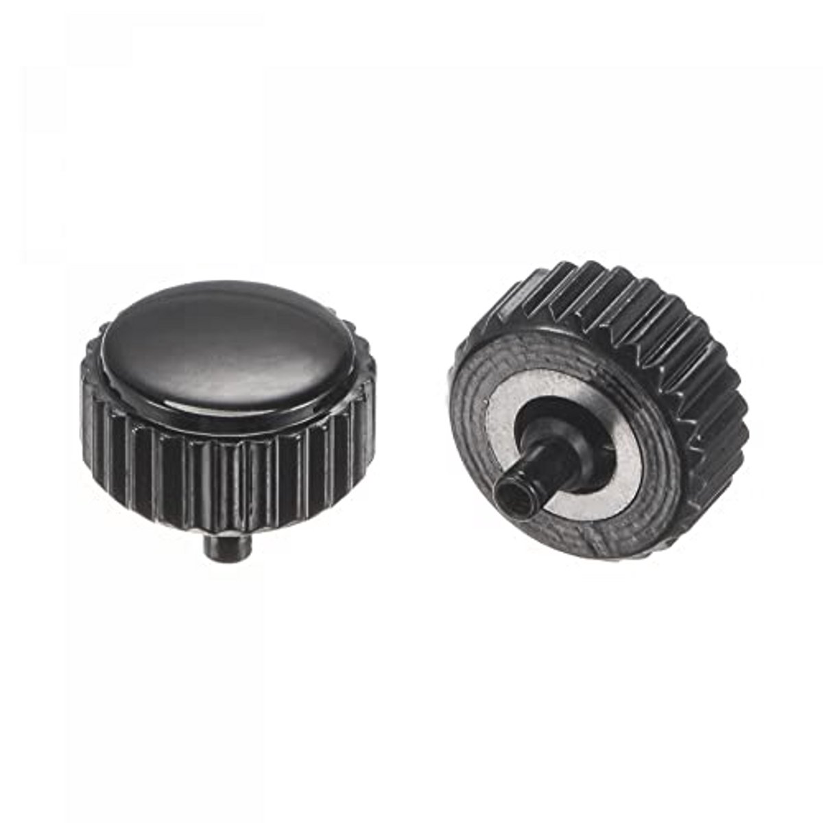 Kroonvervanging voor klok met lange steel 6x7mm - 2 stuks