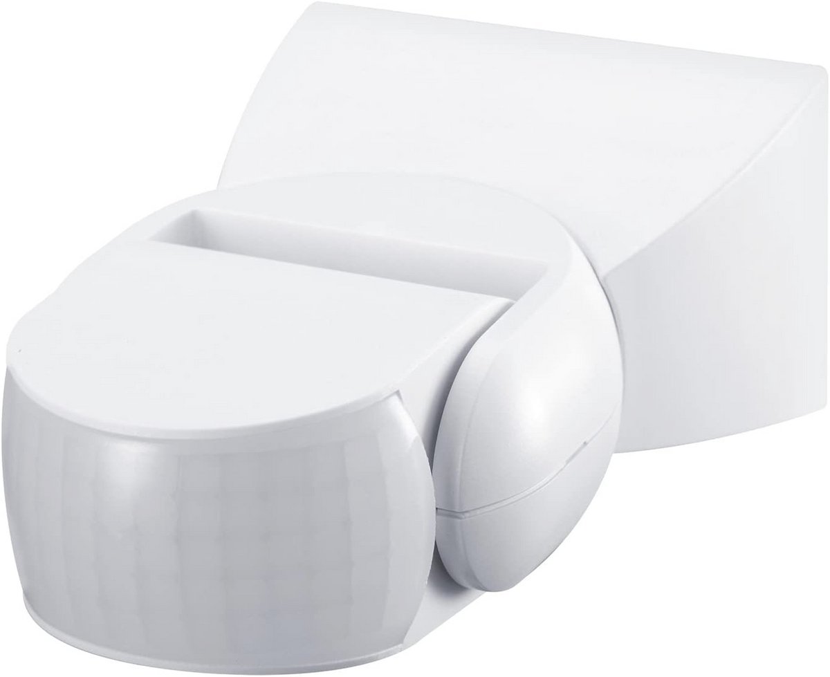 Universele infrarood bewegingssensor met schemeringssensor - Bereik 12m, 180° IP65, Voor binnen en buiten