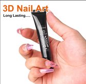 3D Sculpting Gel -Clear – 15 ml – Nail Art Gel voor 3D Designs – UV/LED – Voor Professionele & DIY Nail Art – Perfect voor 3D Shapes & Decoraties- Kunst Nagellak