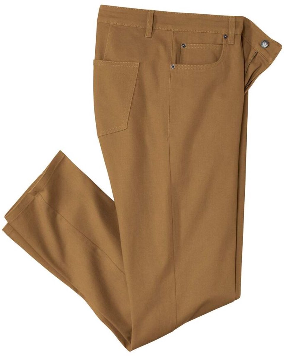 ATLAS FOR MEN - Stretchbroek van twill - Heren - Verkrijgbaar in grote maten - 64