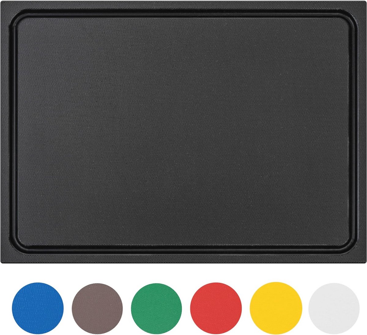 Stevige kunststof snijplank 35x25 cm - vaatwasmachinebestendig en extra dik, kleuren en maten beschikbaar
