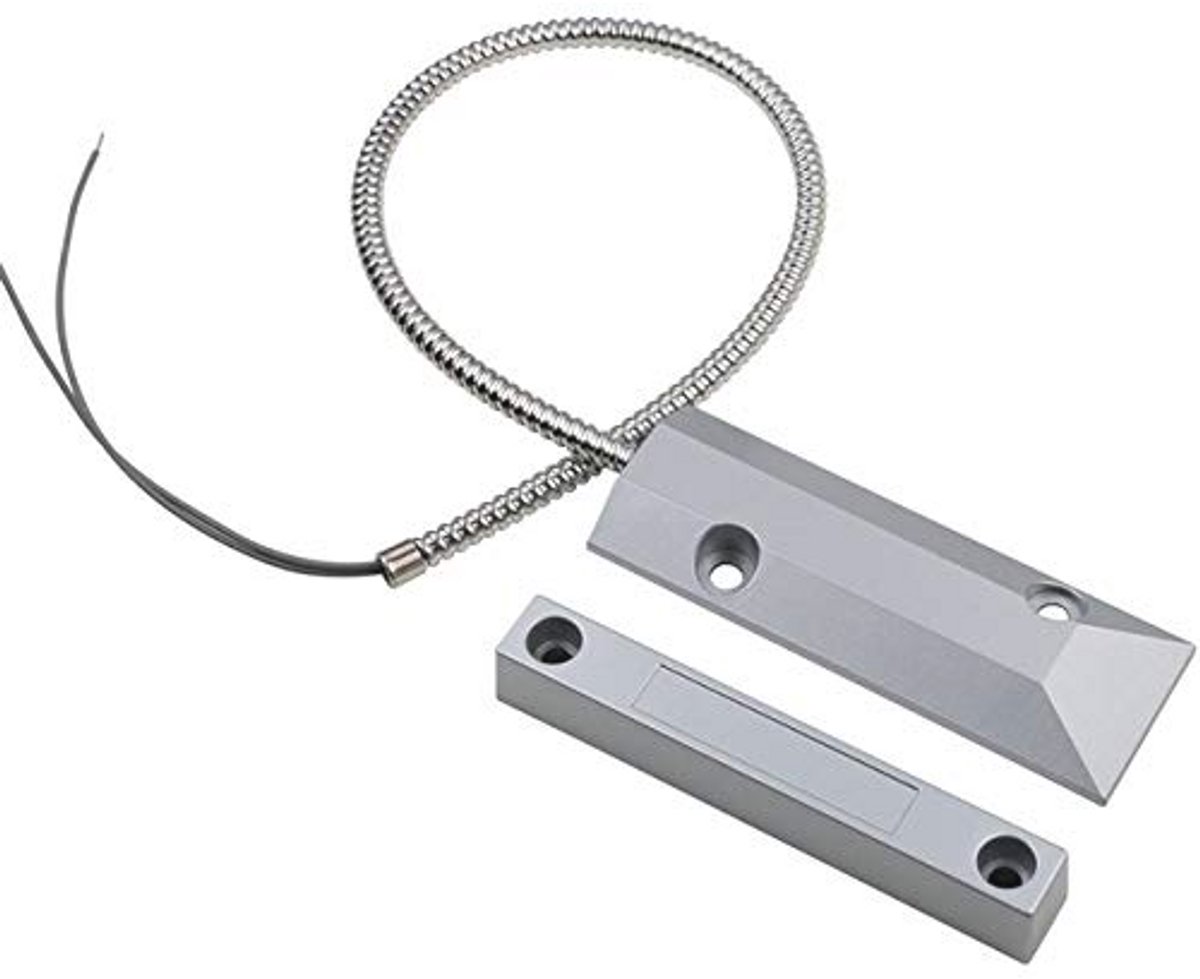 Metalen Deur Magnetische Contact Sensor - Veiligheidssensor voor Garage, Magazijn en Winkels