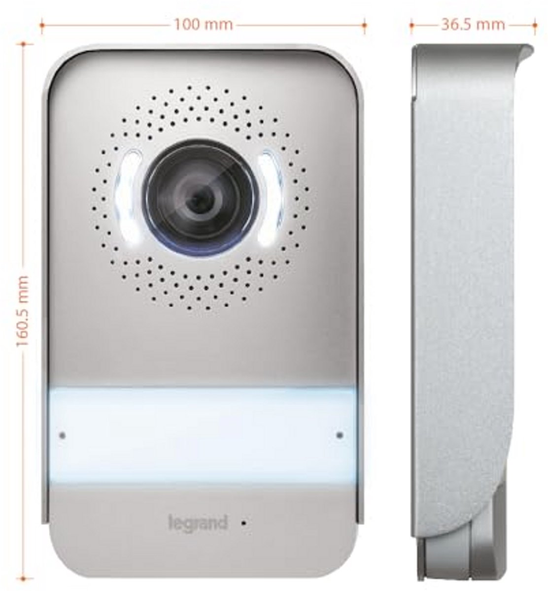 Wi-Fi Video Intercom Set met 7 Inch Kleurenmonitor en Groothoekcamera