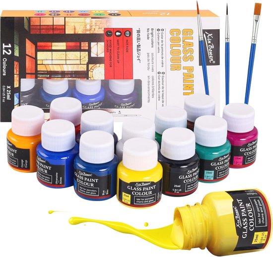ZQEJEFD Kit Peinture Coquillages – 12 Vrais Coquillages, 12 Peintures, Paillettes, Argile, Autocollants – 5+