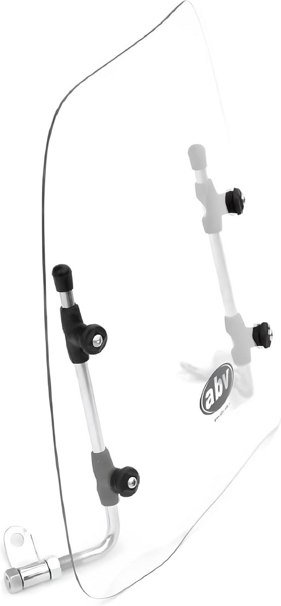 Universeel windschild voor bromfiets, scooter en quad - accessoires en onderdelen