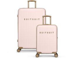 Top 10 Koffersets 2026: SUITSUIT Fusion kofferset 2-delig, Rose Pearl