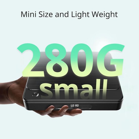 Mini DVD Speler voor TV - HD Upscaling, Regiovrij, Geheugenfunctie, HDMI Sync, Compatibel met Verschillende Schijfformaten — afbeelding 3