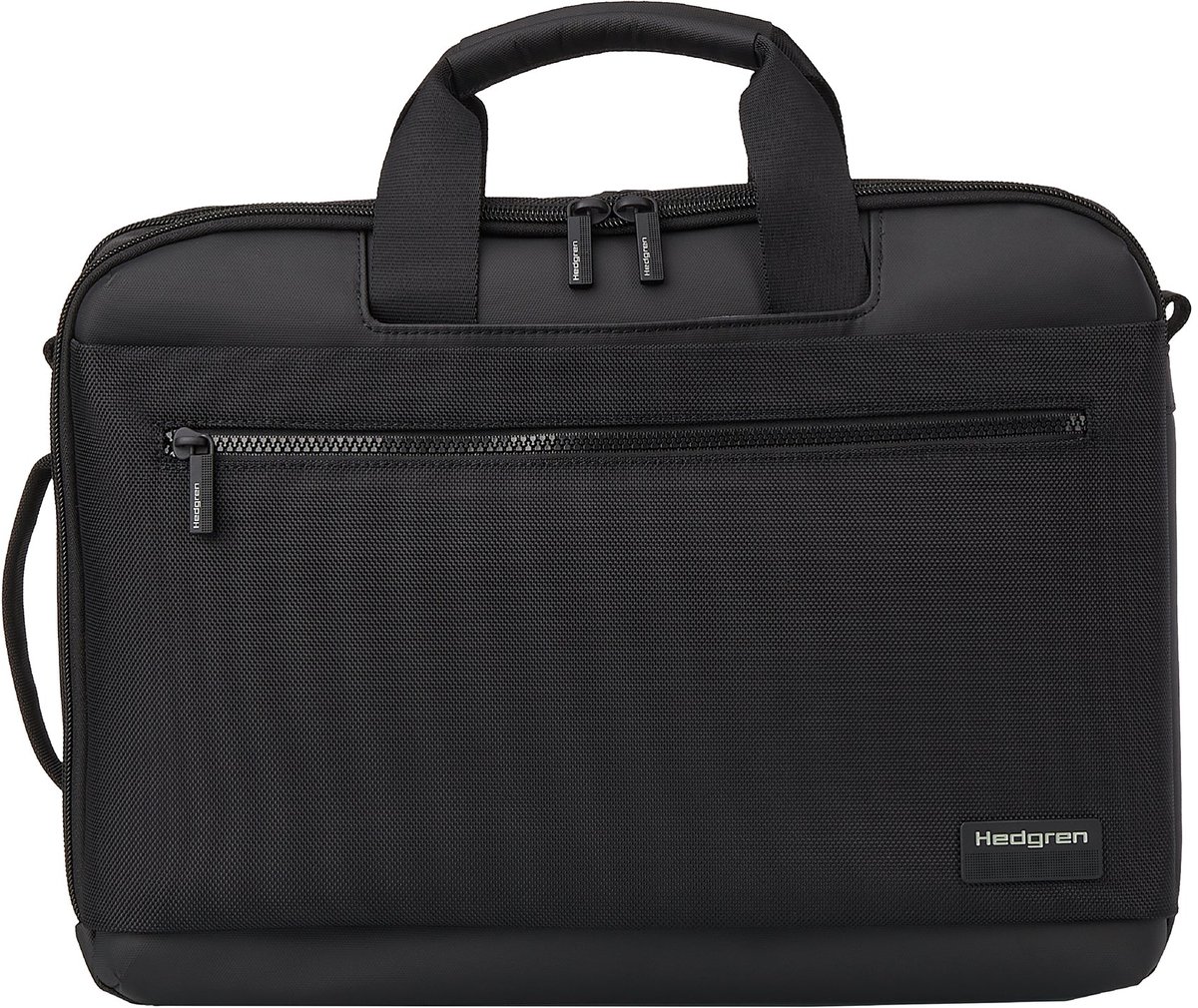 Hedgren DISPLAY 3-in-1 Laptoptas en Rugzak 15,6 inch met RFID-bescherming – USB-poort – Waterafstotend – Zwart