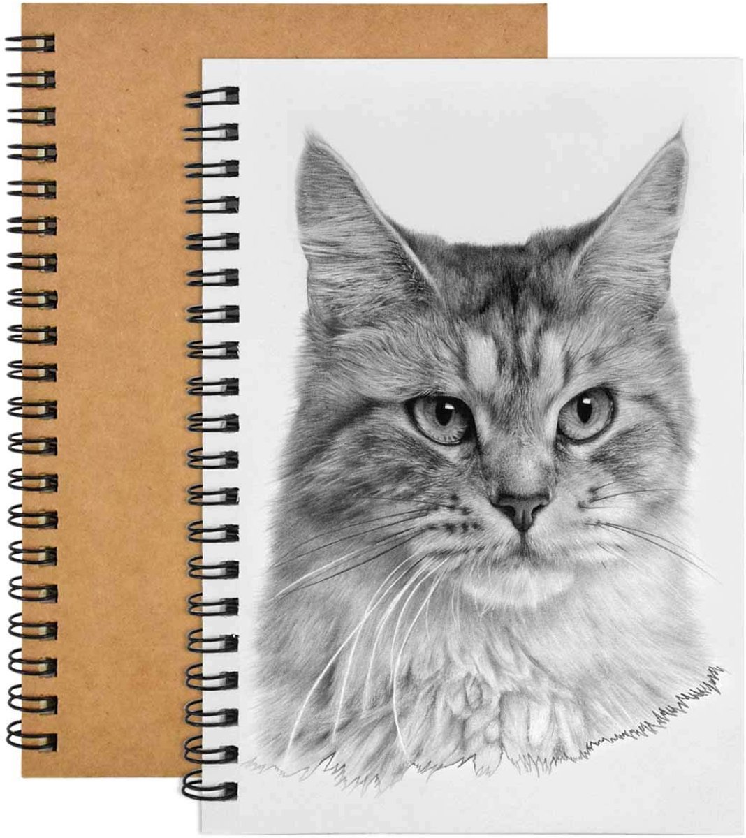 IMPERATORIS® Schetsboek/Schetsboeken A5 - Voor Kinderen/Kind en Volwassenen