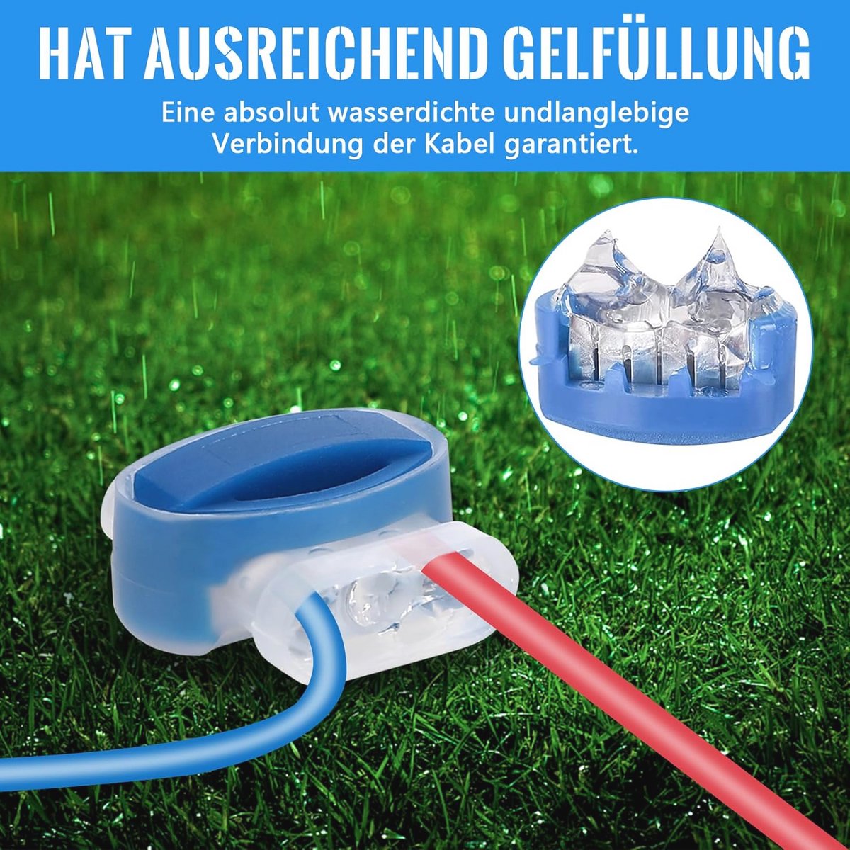 30 stuks aansluitklemmen en waterdichte kabelconnectors voor - afbeelding 3