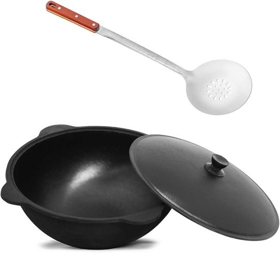 WMF Wokpan met deksel - 36 cm - RVS - vd Garde Warenhuis