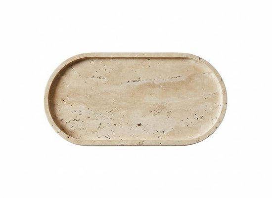 Travertin Tray Ovaal 35x17