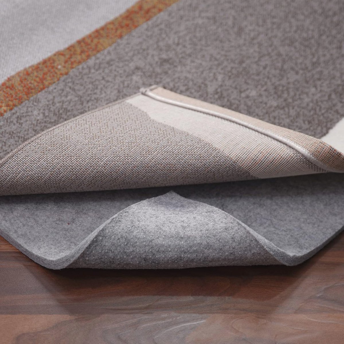 Antislip tapijt pad 9x12 voet - Extra dik vilt onderlegger voor vloerkleden en hardhouten