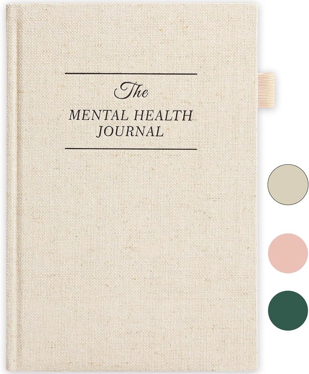 Dagelijks 5 Minuten Mental Health Journal voor Vrouwen - 91 Dagen Zelfzorg, Angst en Positief Denken, ADHD Planner met Stemmingstracker (A5)