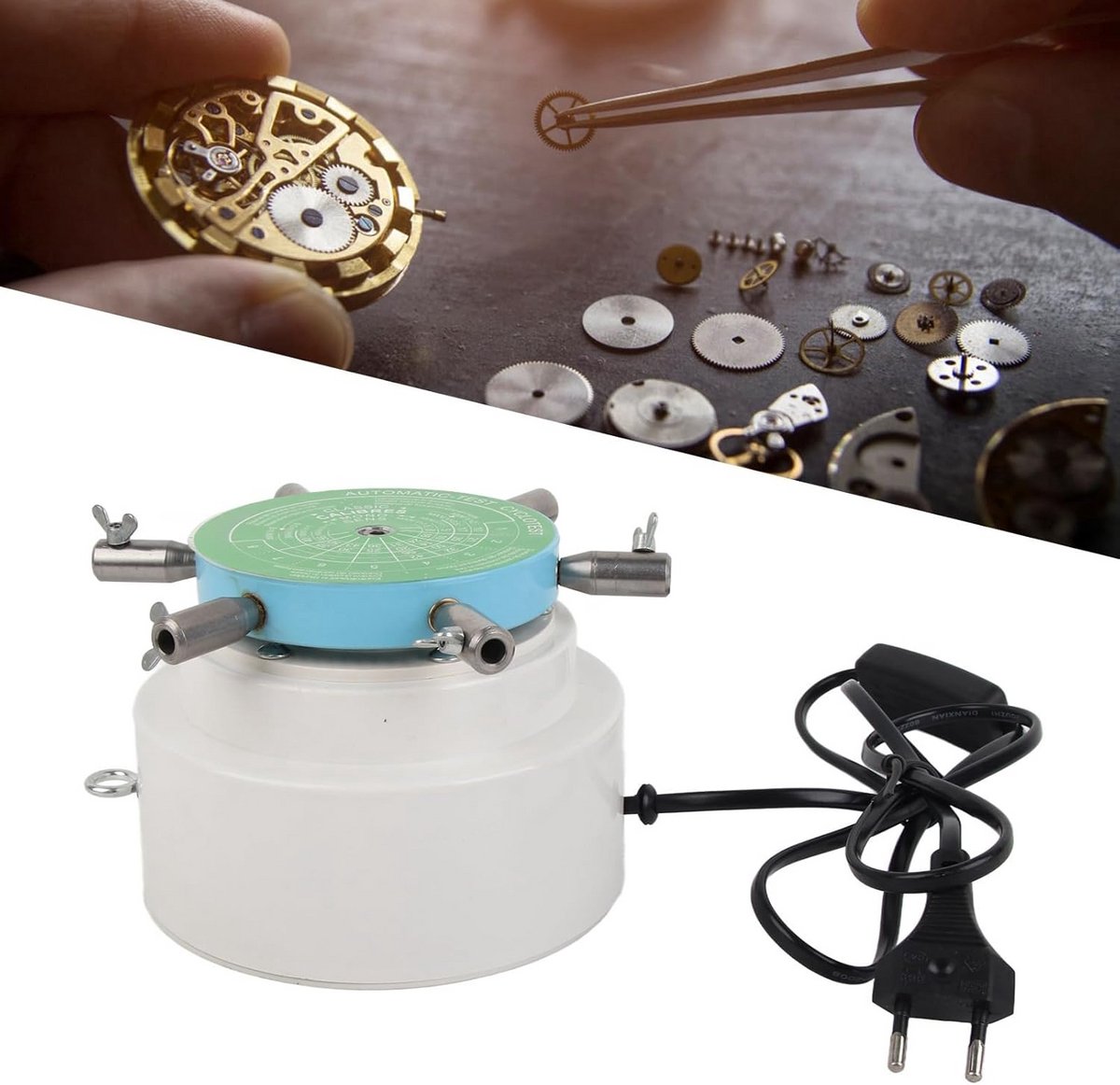 Automatische Horlogewinder voor 6 Horloges - Stille Werking en Eenvoudige Bediening