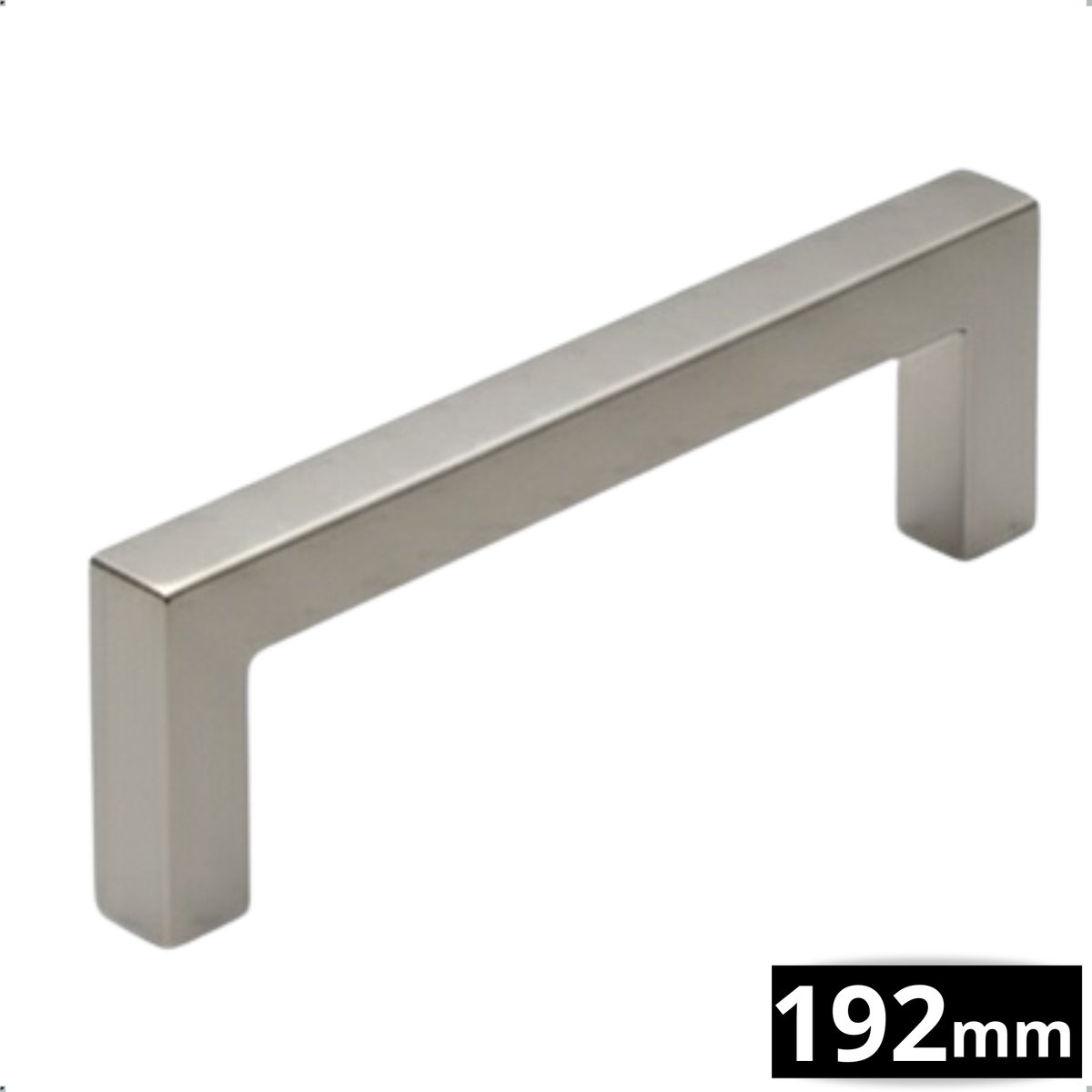 Handgreep RVS 192mm - Boormaat 192mm - Greepjes - Handgreep - Handgrepen keukenkastjes - Handvatten - Meubelgreep RVS - Handgrepen voor deurtjes