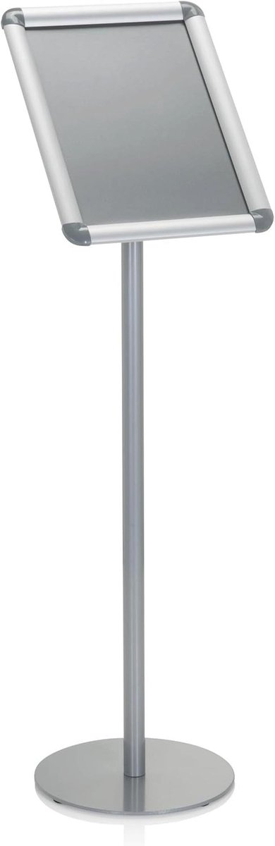 A4 Info Stand Aluminium Frame - Mobiele Reclame en Informatie Standaard