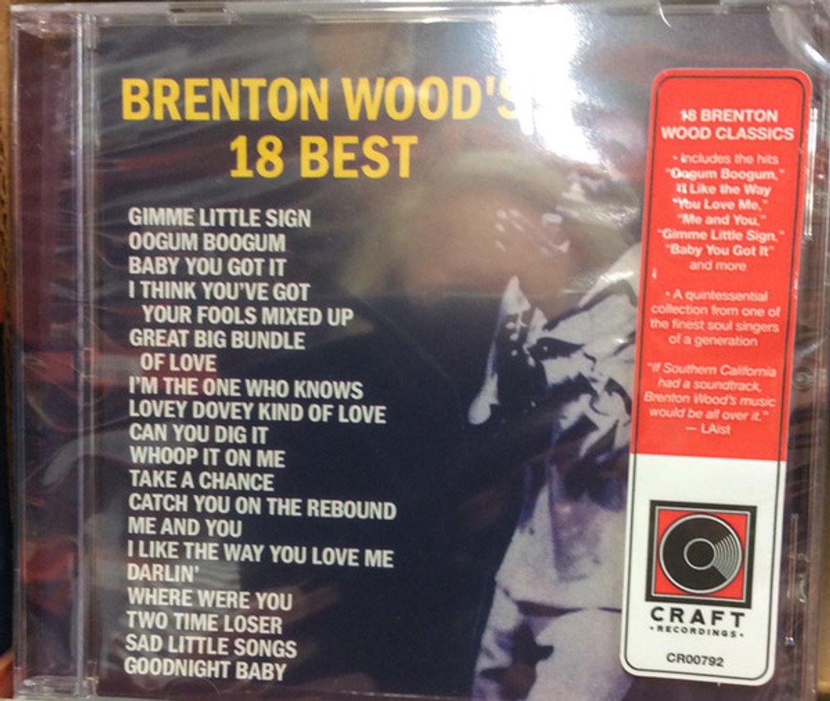 Brenton Wood - Brenton Wood's 18 Best (CD)
